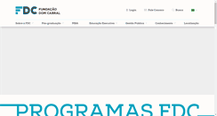 Desktop Screenshot of fdc.org.br