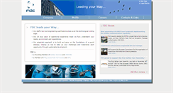 Desktop Screenshot of fdc.fr
