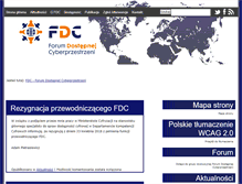Tablet Screenshot of fdc.org.pl